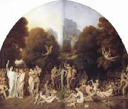 Jean Auguste Dominique Ingres The Golden Age (mk04) Spain oil painting artist